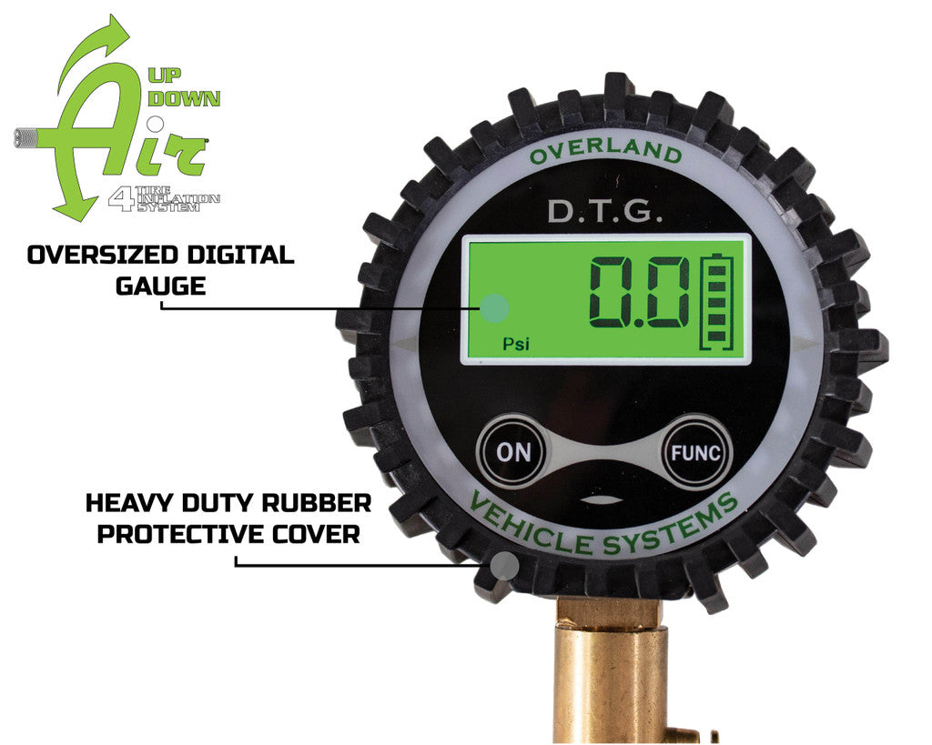 Digital Tire Gauge with Valve Kit & Storage Bag Universal 12010001