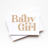 Greeting Card - Baby Girl - The Little Bumble Co.