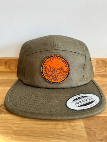 Peach Emerald Isle Apparel Jockey Cap