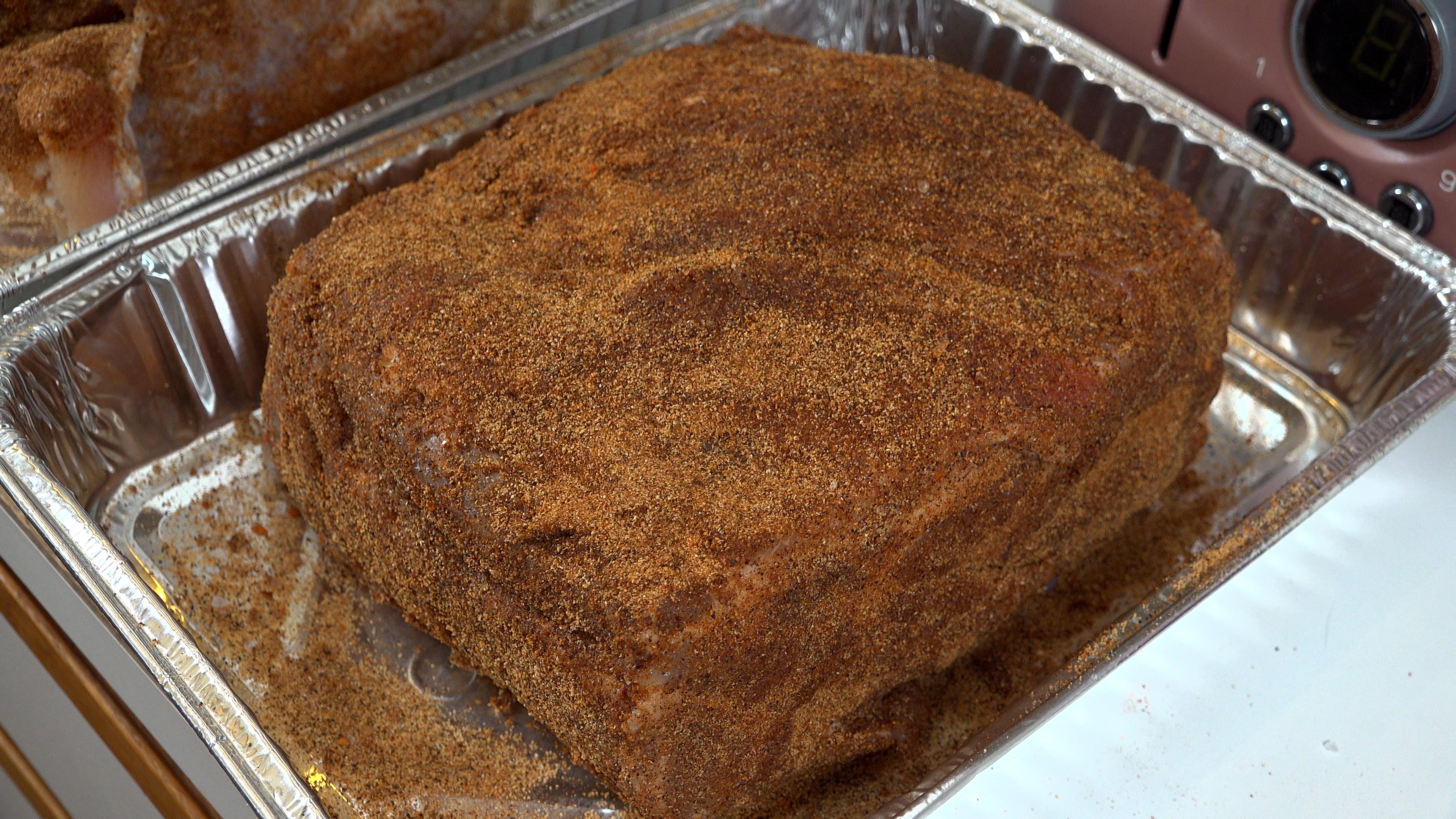 a seasoned boston butt with the reaper fish and wild game seasoning