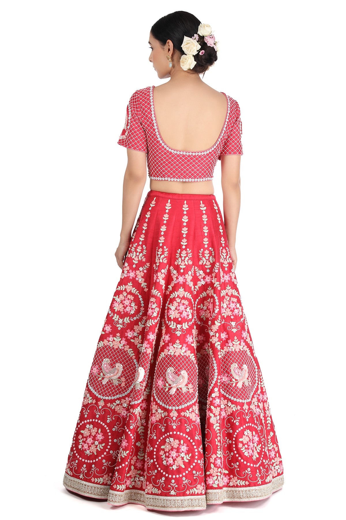 Onion Pink Color Lehenga Choli - Roop Square