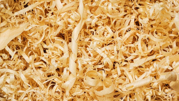 An image of wood shavings 