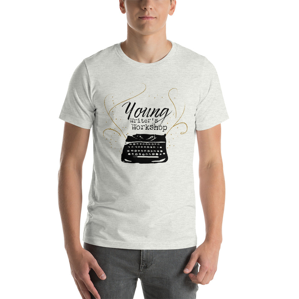 YWW Black Typewriter Short-Sleeve Unisex T-Shirt – The Young