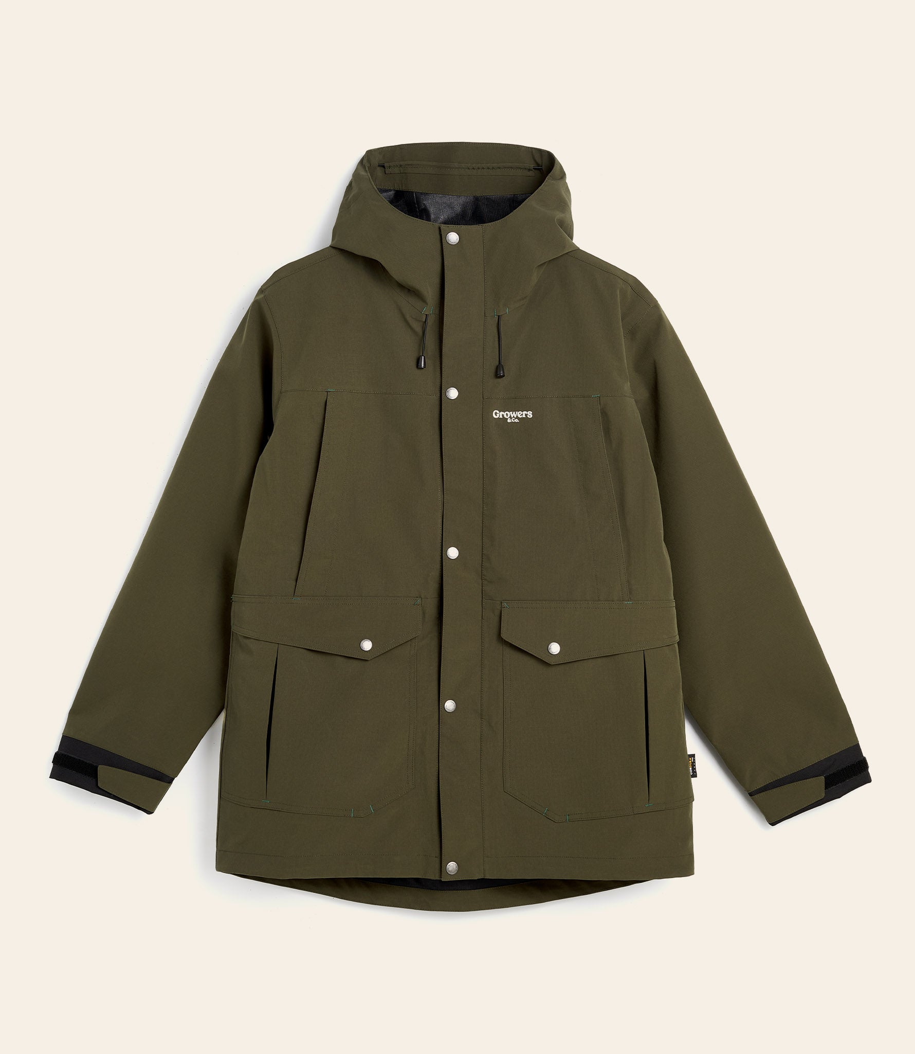 Nantes Unisex Hardshell Jacket – Growers & Co.