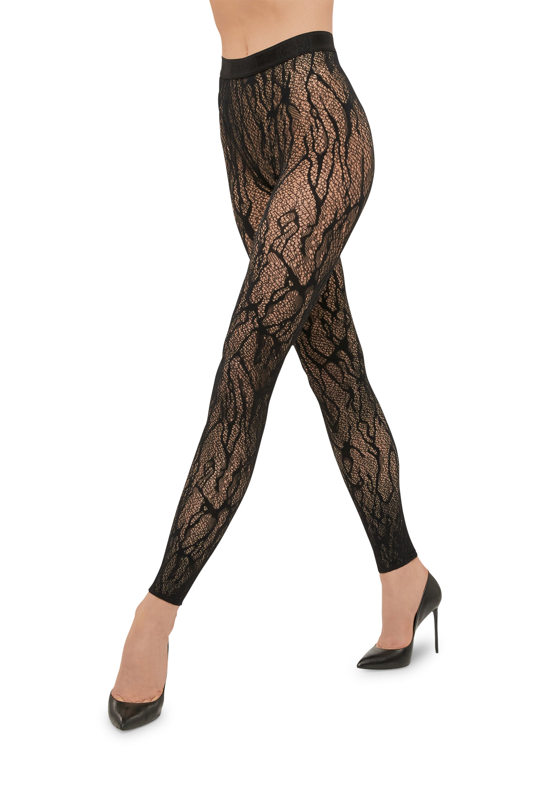 Lace leggings in black - Rotate