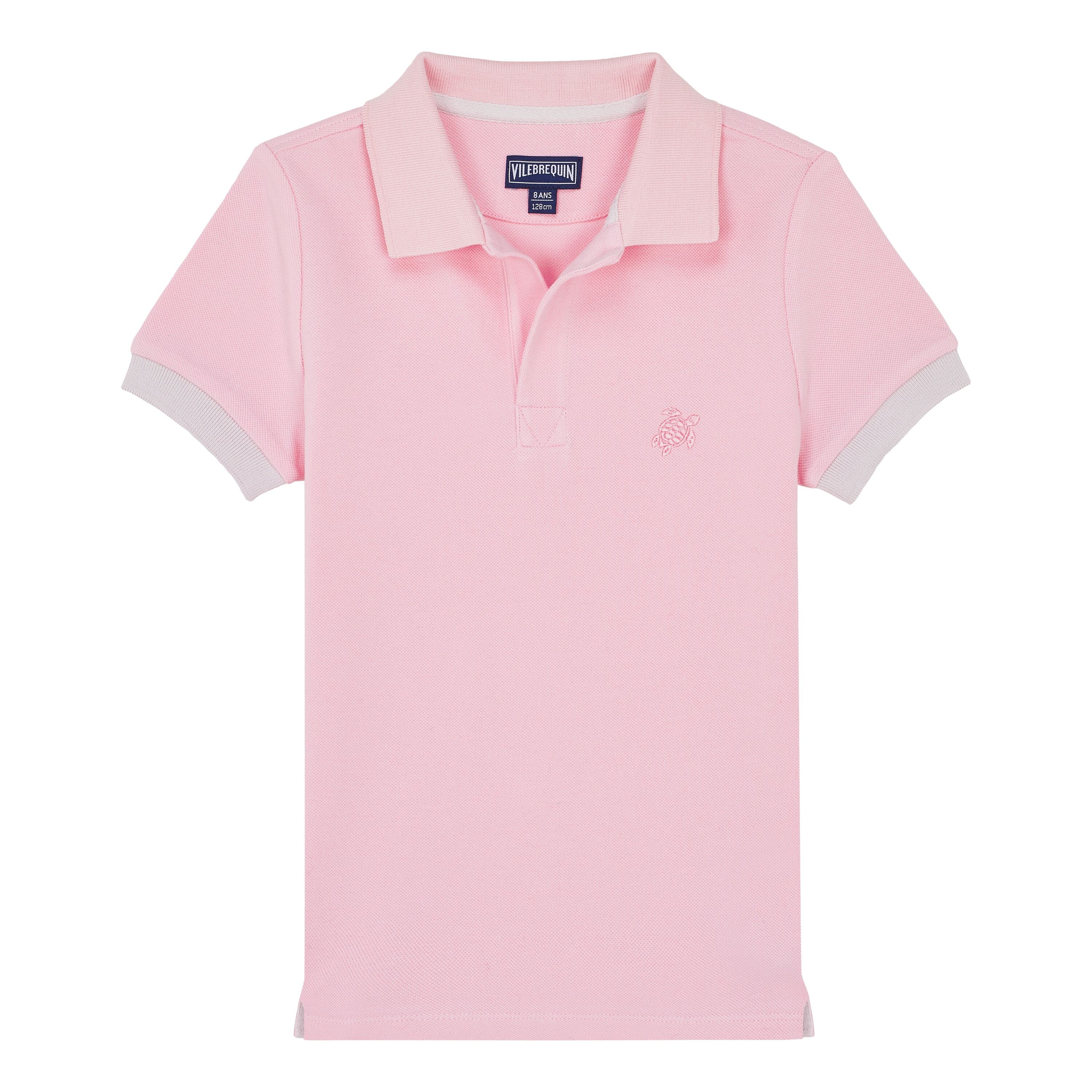 Boys Cotton Polo Solid