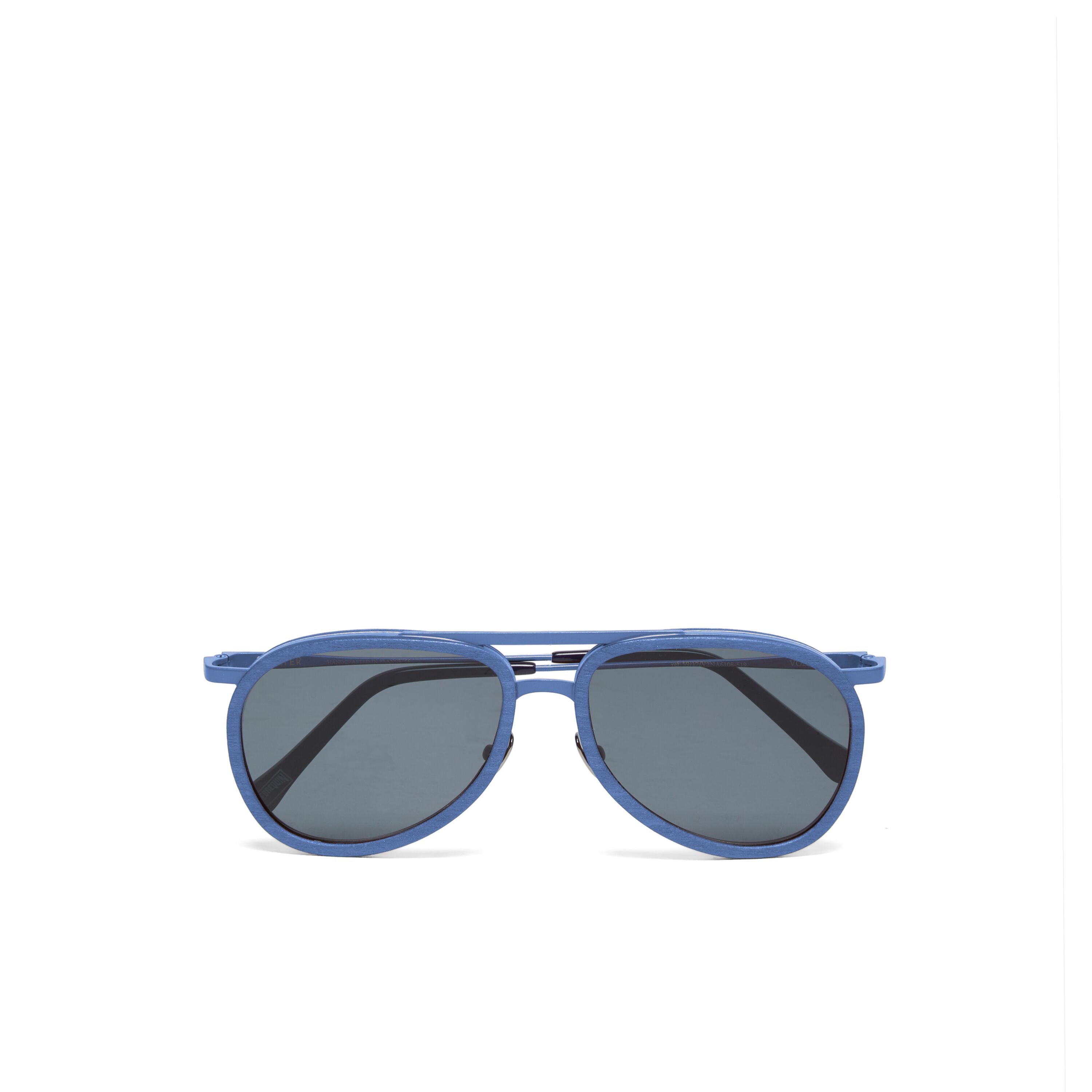 Unisex Wood Sunglasses Solid