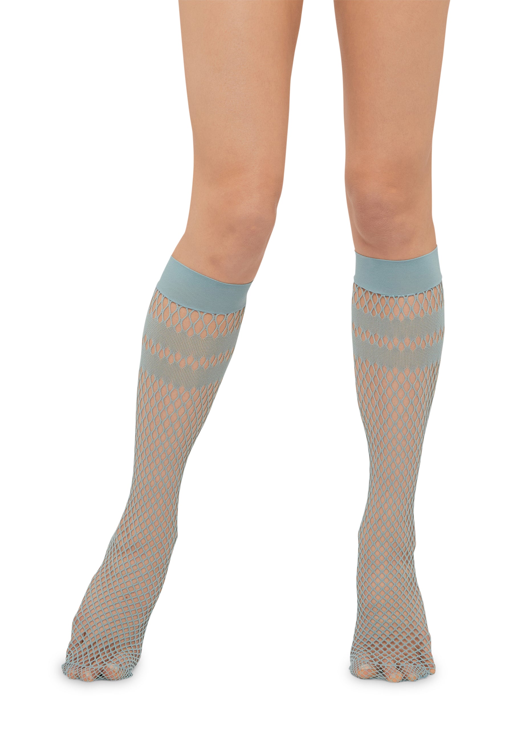 Net Lines Knee-Highs