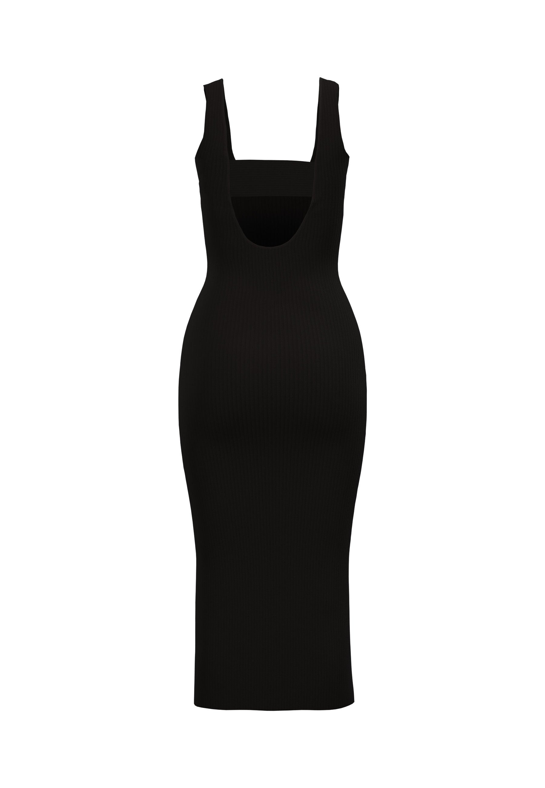 Simkhai – Contoured Cut Out Ribs Midi Dress