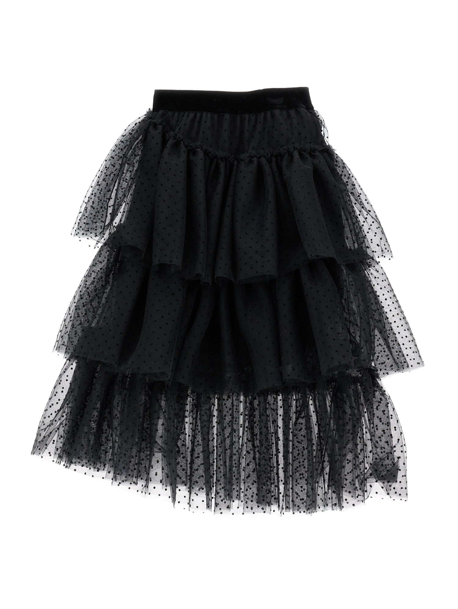 Midi tulle skirt