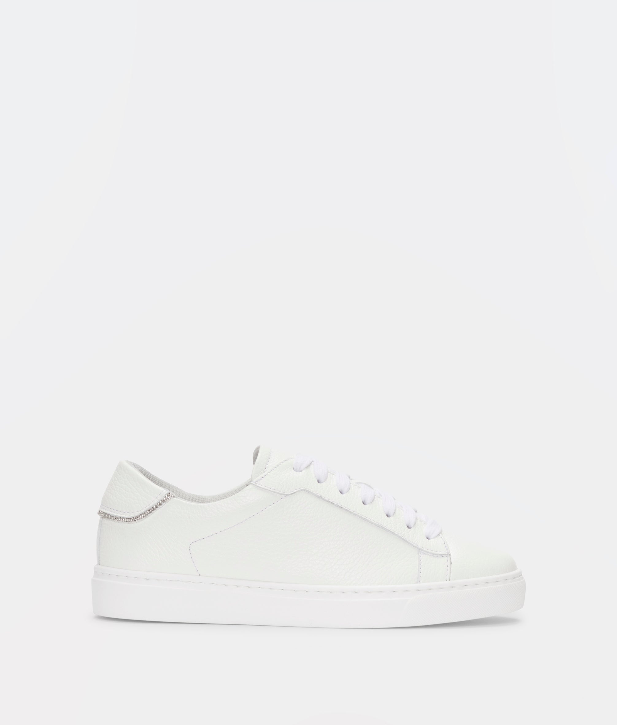 Dalila leather sneakers, white