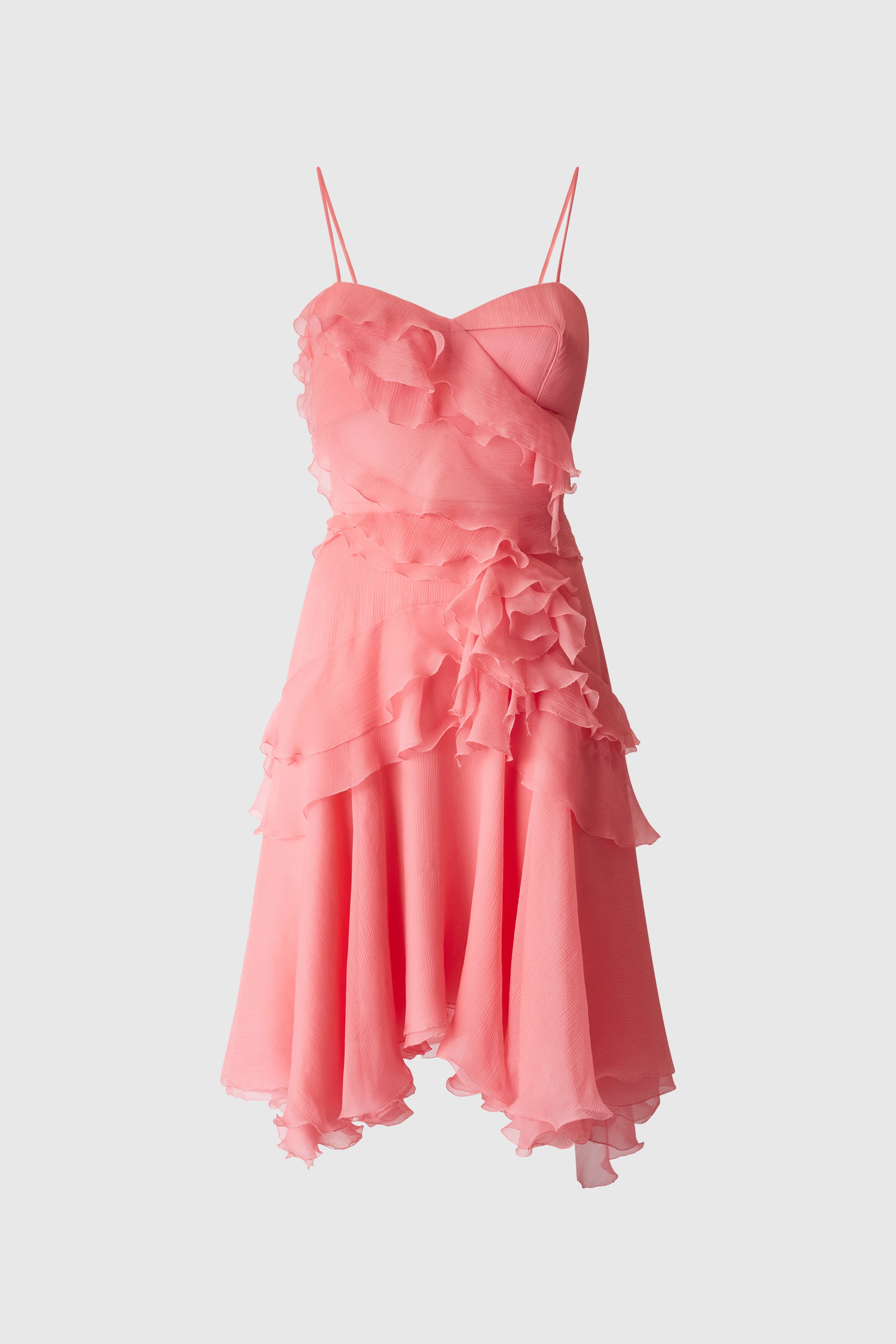 Dress with ruffles