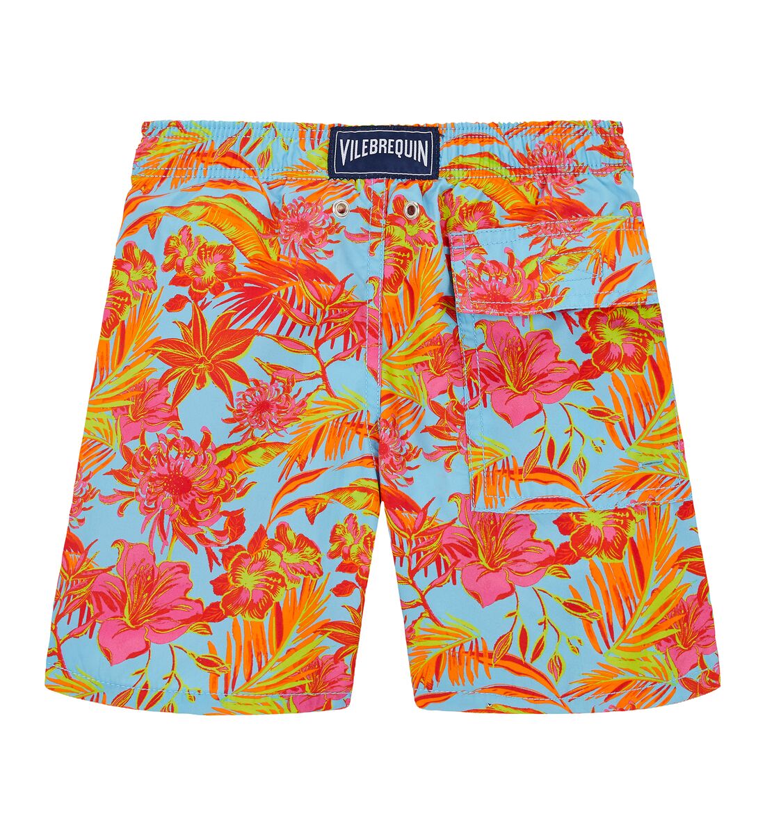 Boys Swim Trunks Tahiti Flowers