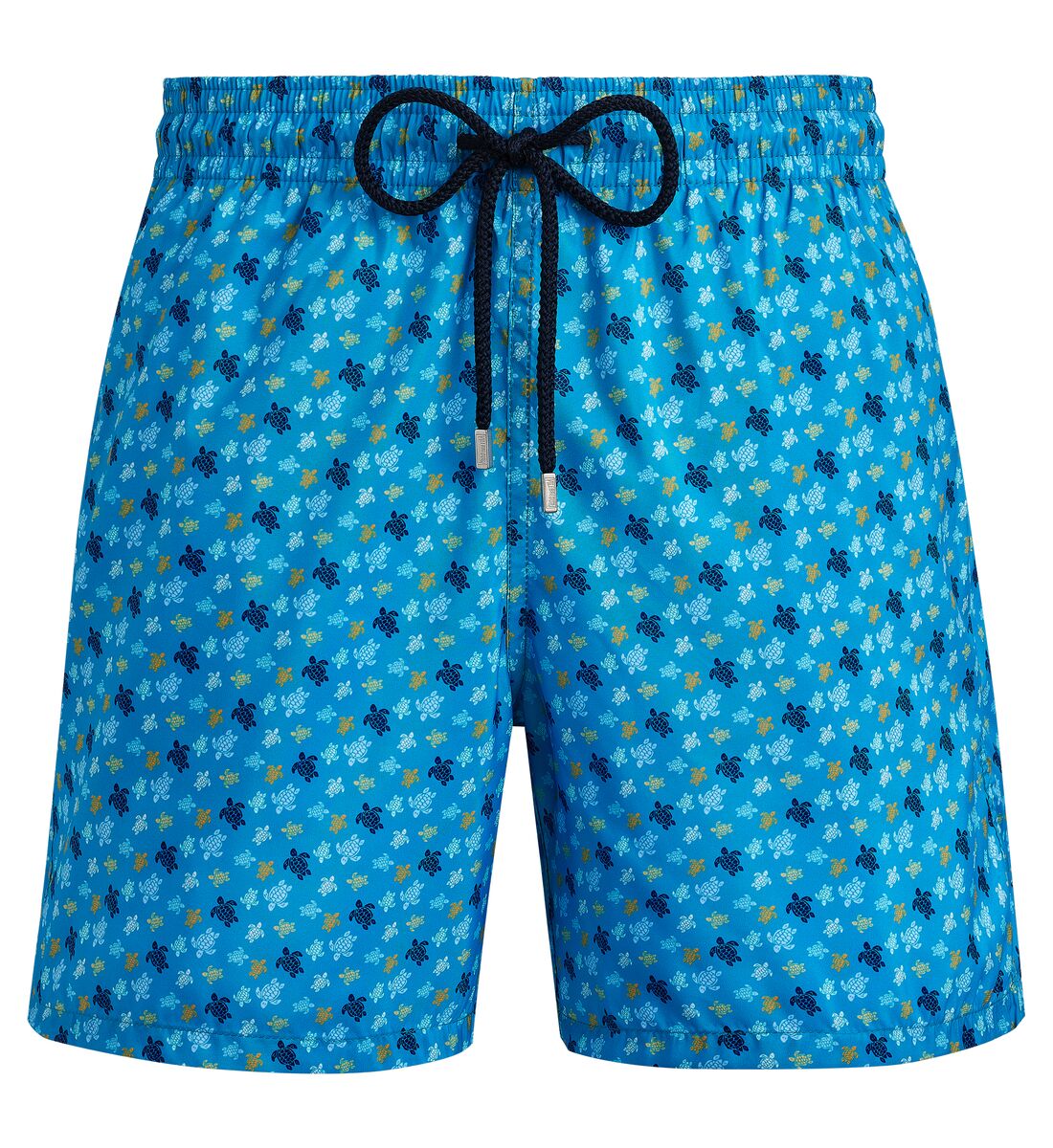 MEN ULTRA-LIGHT AND PACKABLE SWIM TRUNKS MICRO RONDE DES TORTUES RAINBOW