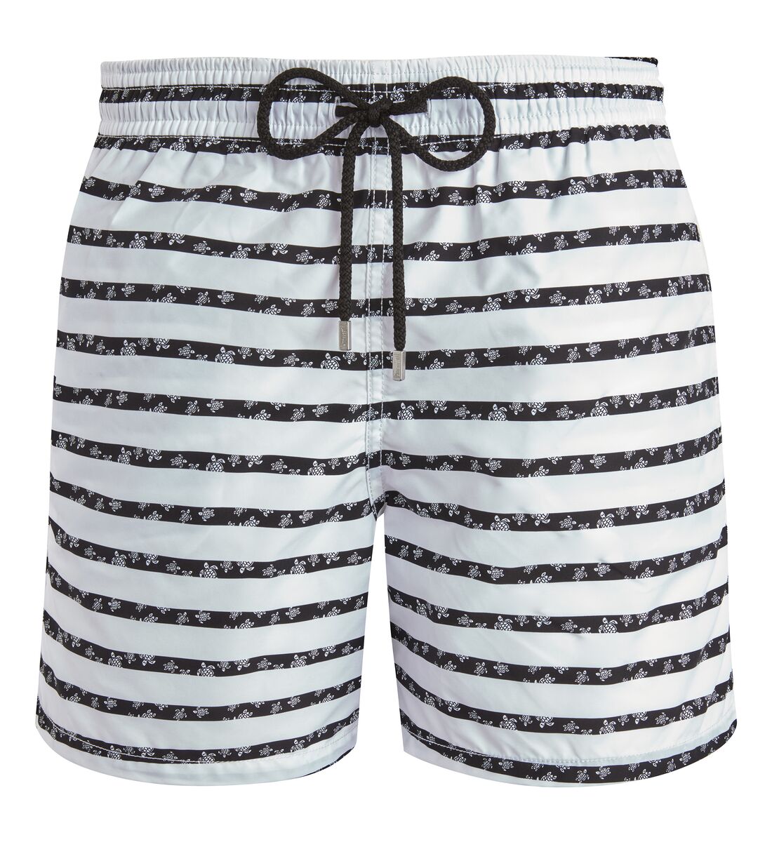 Men Swim Trunks Micro Ronde des Tortues Rayée