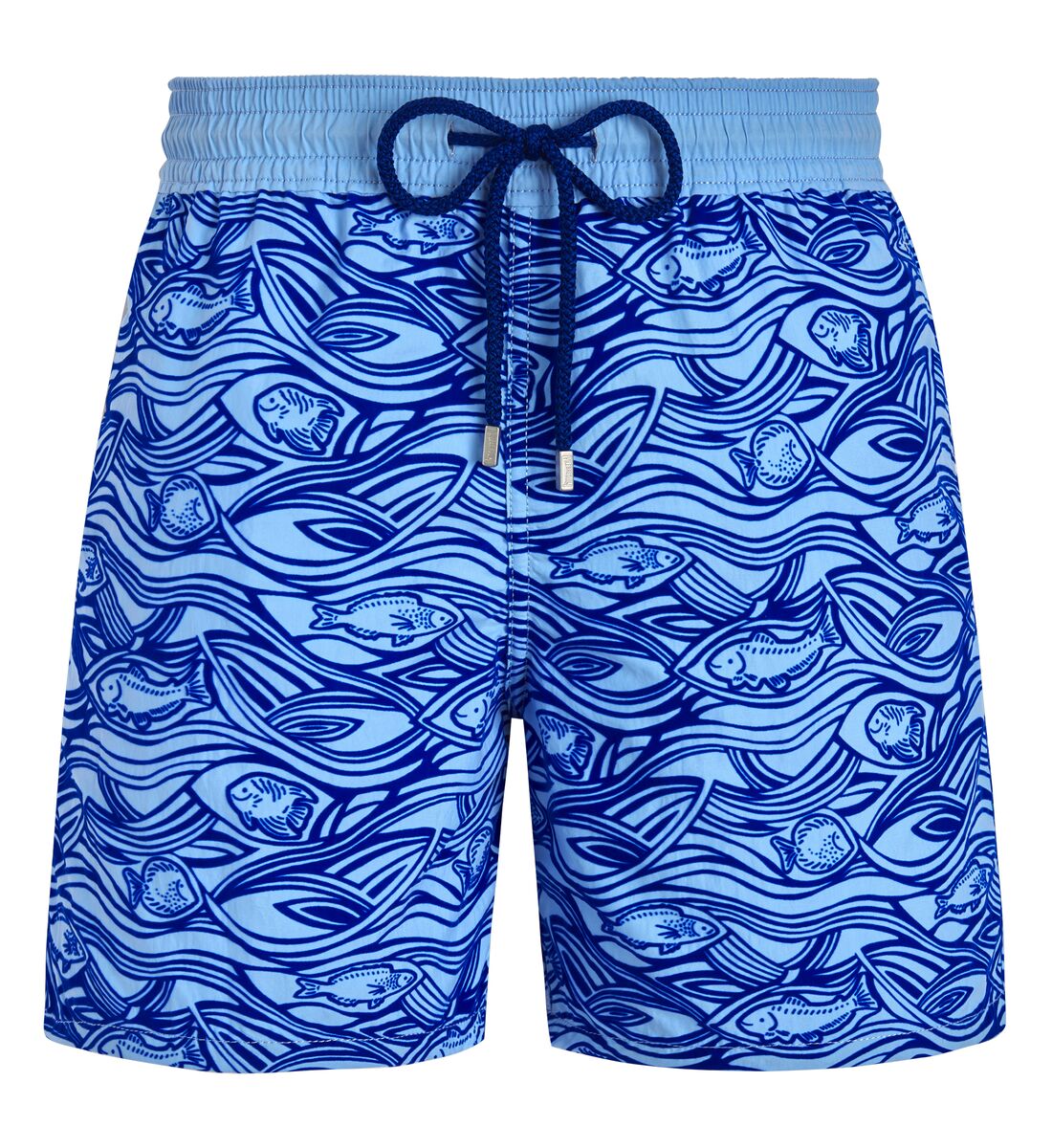 MEN SWIM TRUNKS FLOCKED AQUARIUM