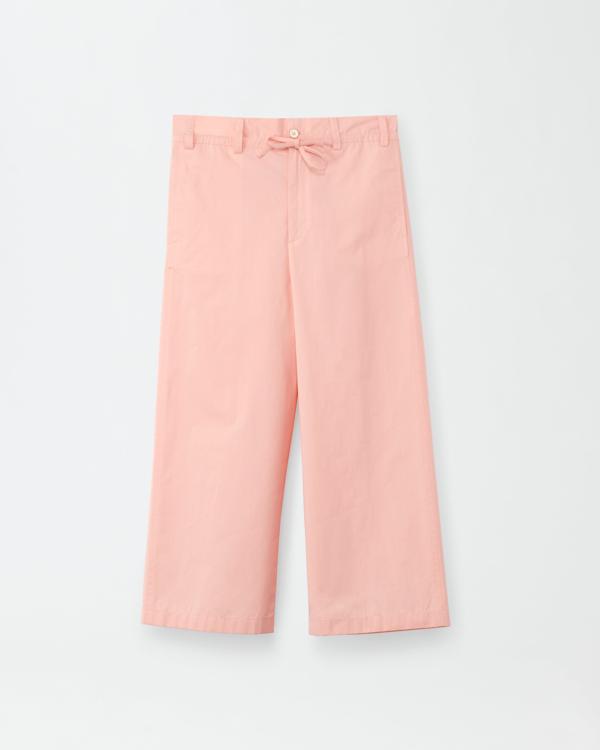 Poplin trousers, macaron pink