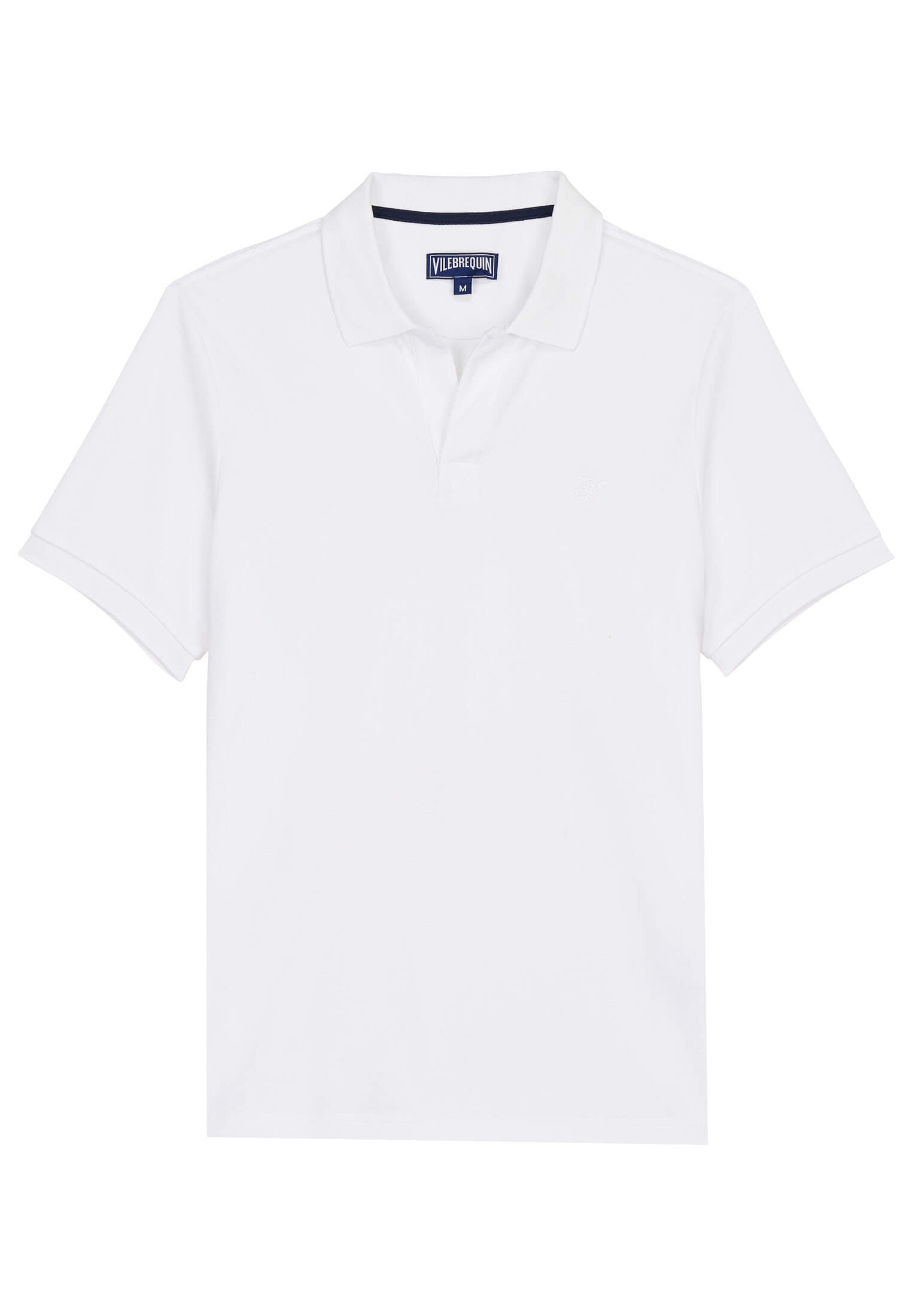 Organic Cotton Pique Polo Shirt Solid
