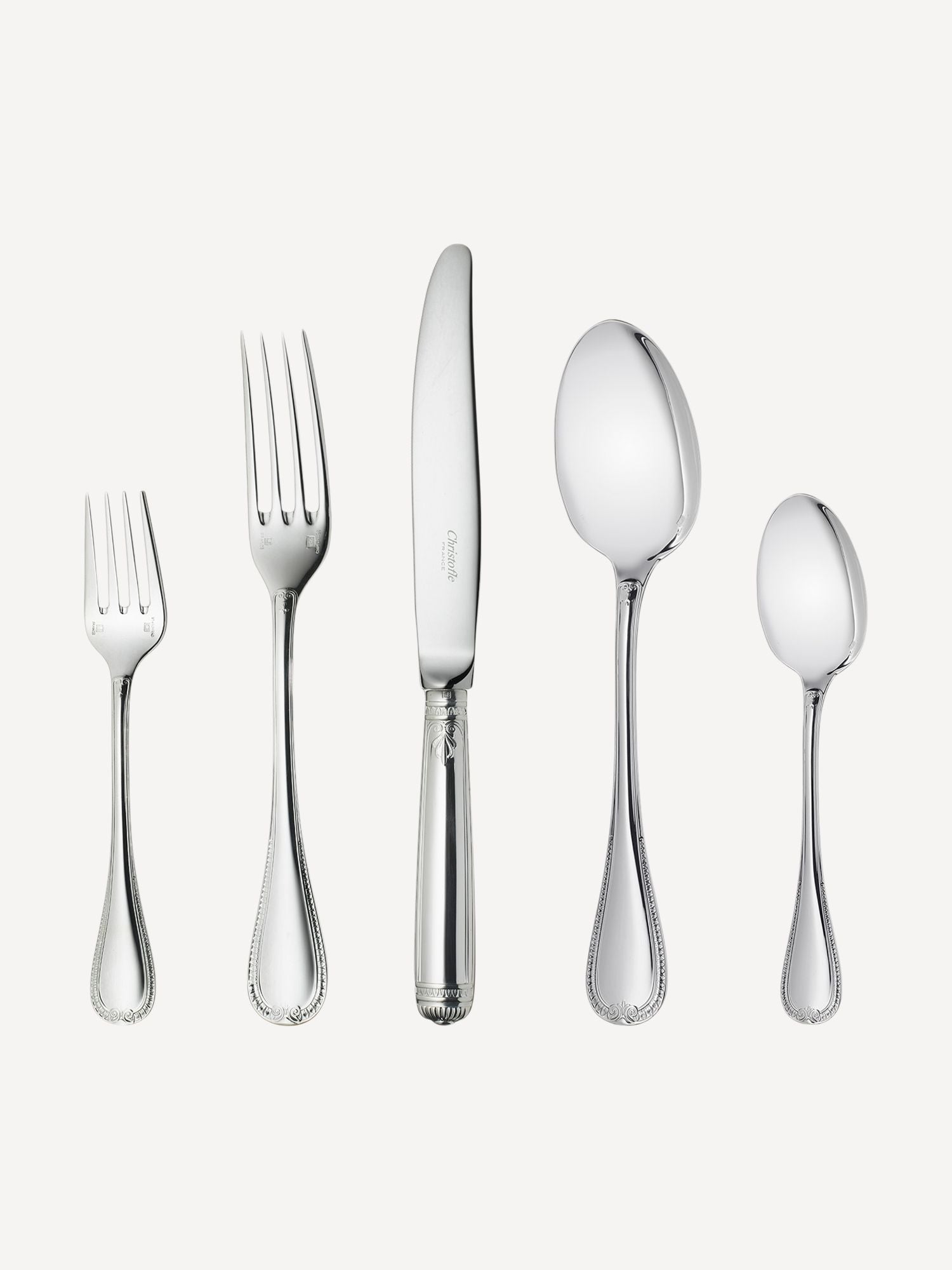 Malmaison 5-Piece Silver-Plated Flatware Set