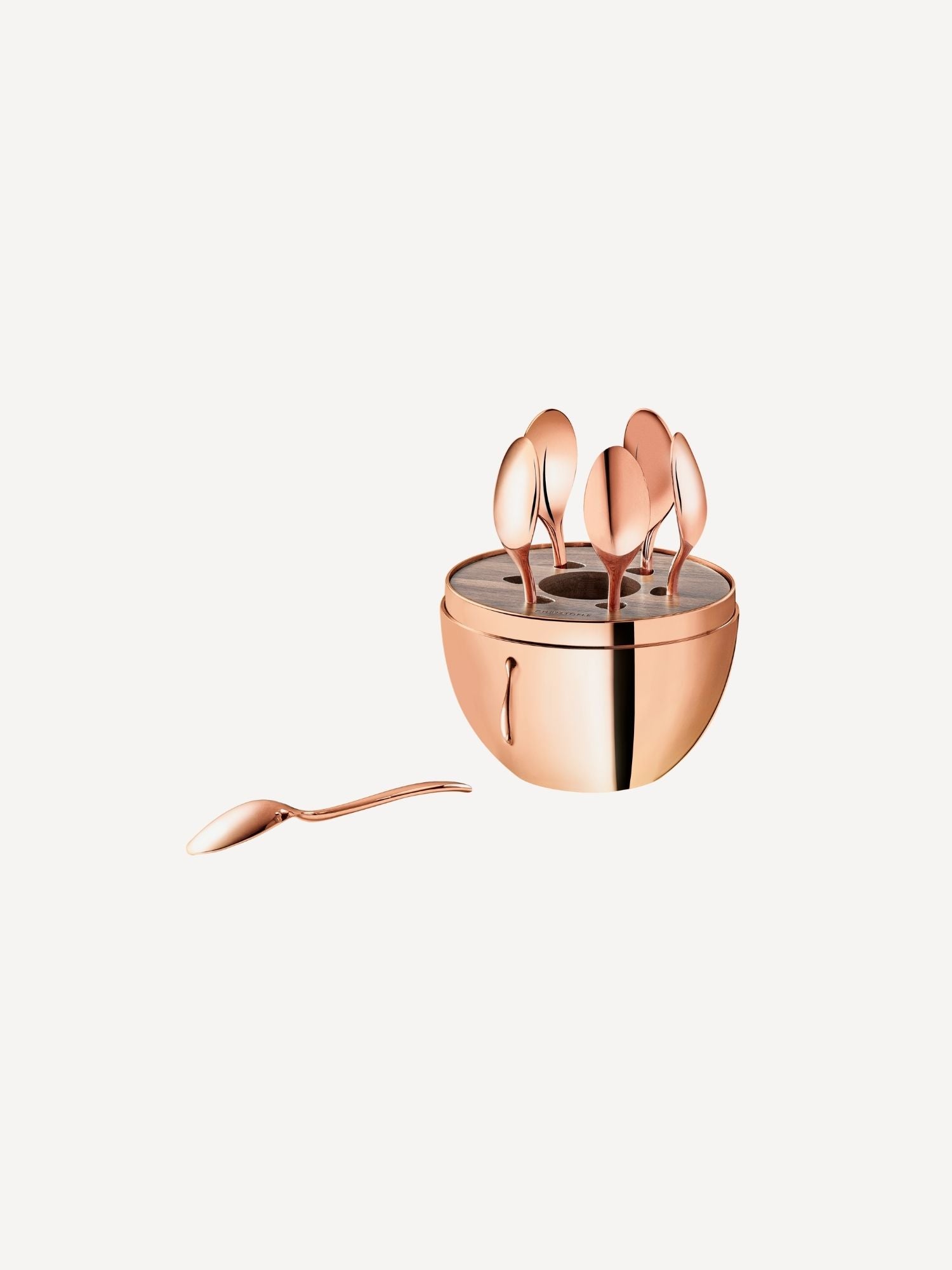 6-Piece Rose Gold Espresso Set