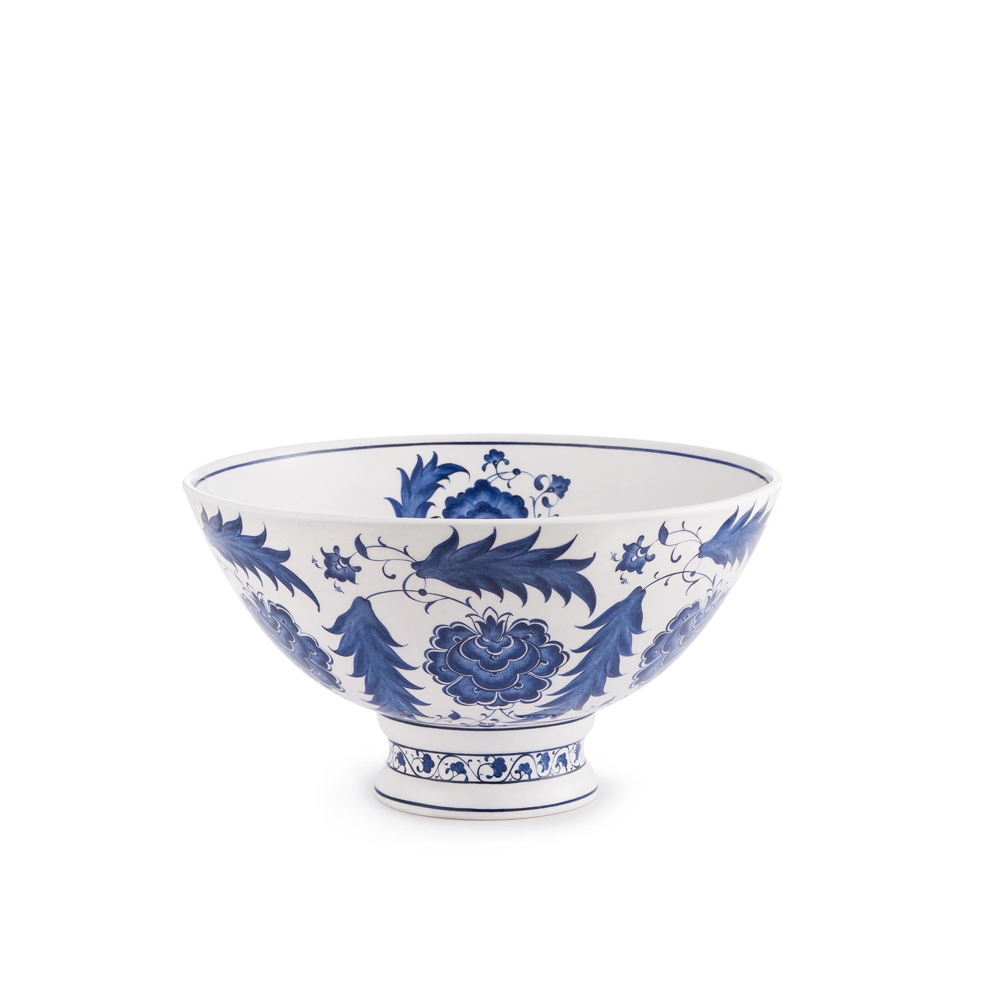 Iznik Tile Footed Serving Bowl – Hatai