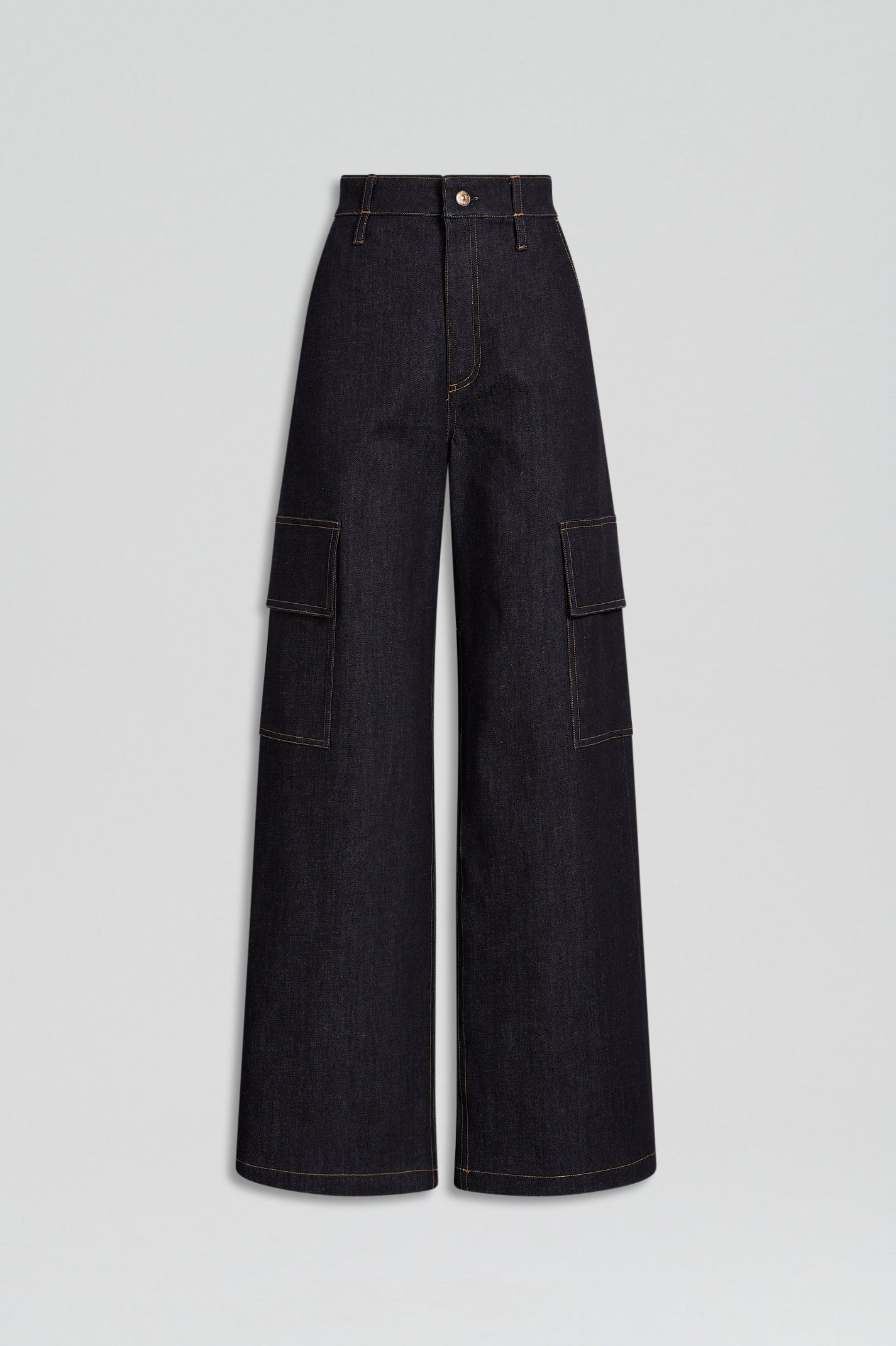 Denim cargo jean – indigo 12.75