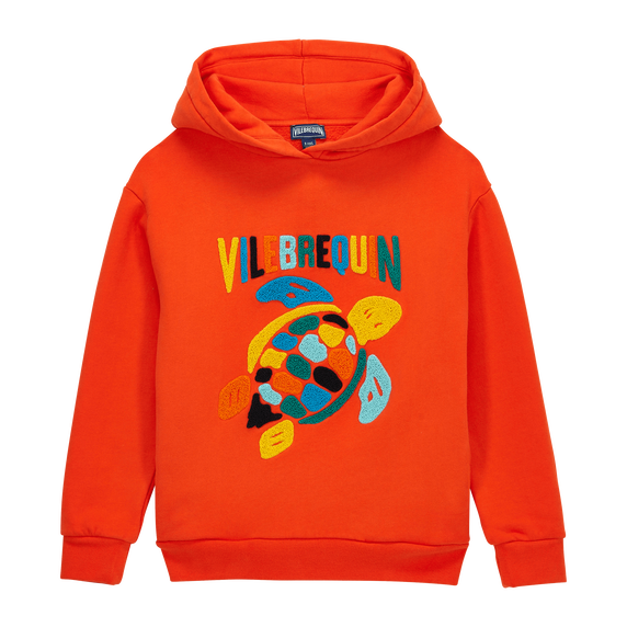 Boys Embroidered Sweatshirt Tortue