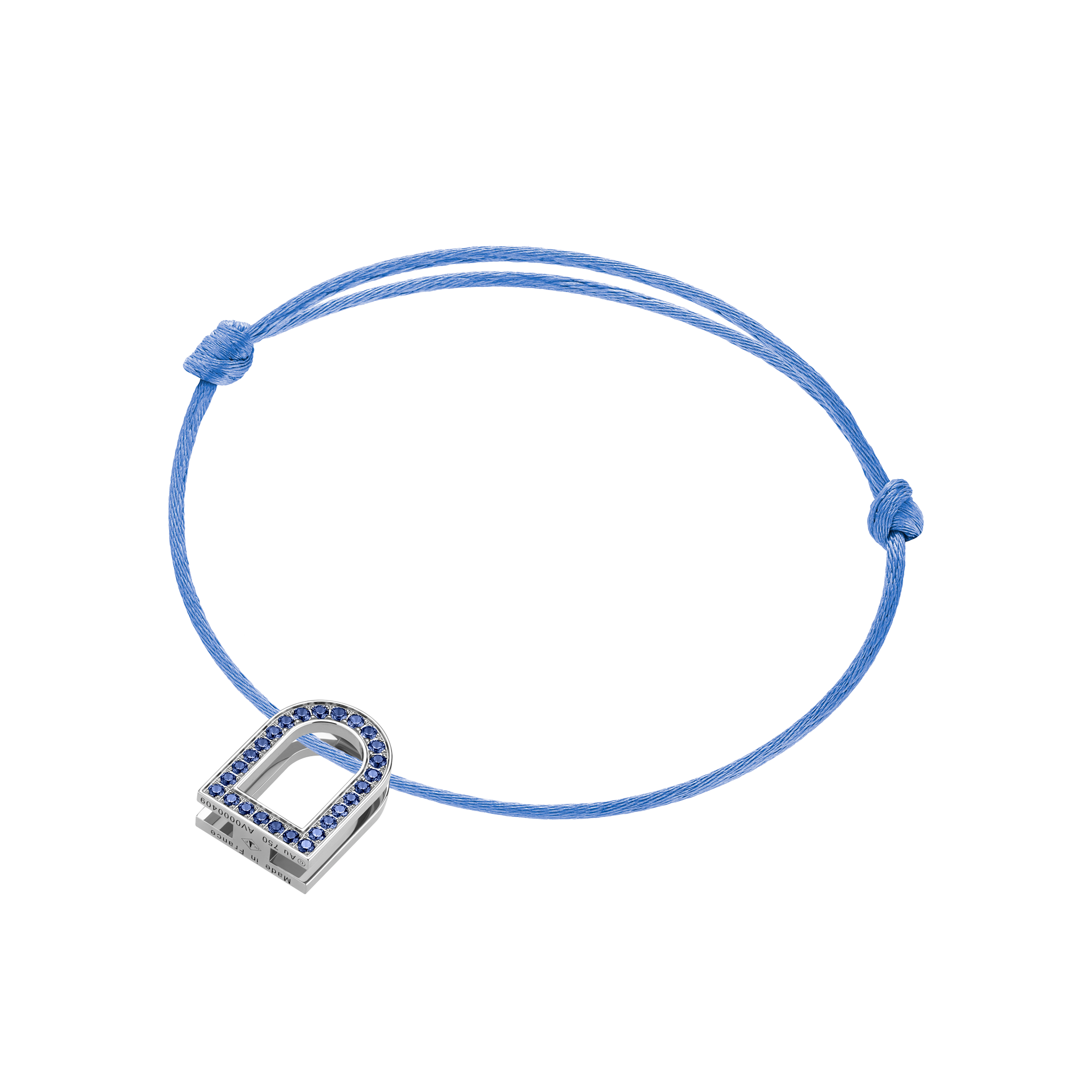 Louis Vuitton® LV Chain Bracelet Blue. Size M