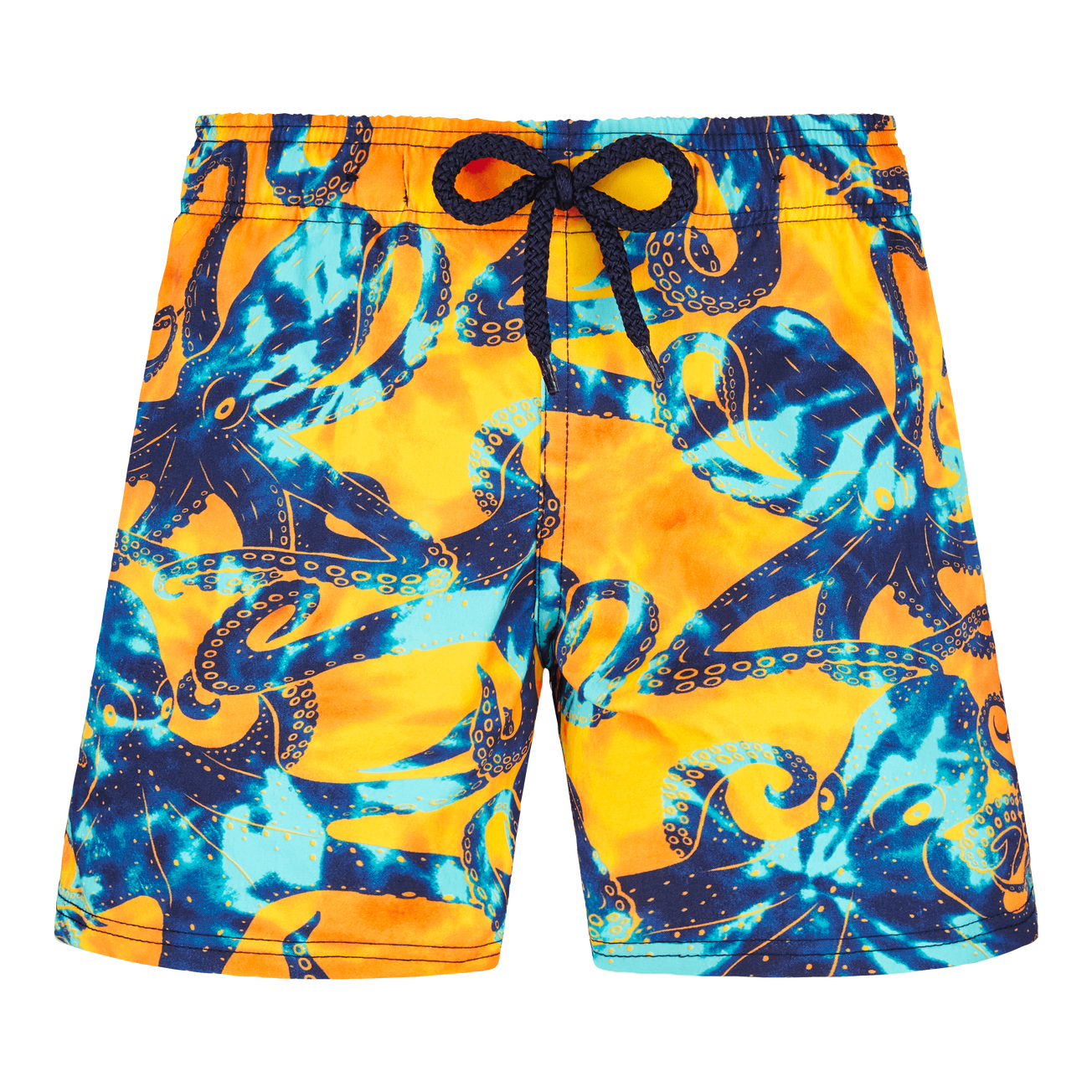 Boys Stretch Swim Trunks Poulpes Tie & Dye