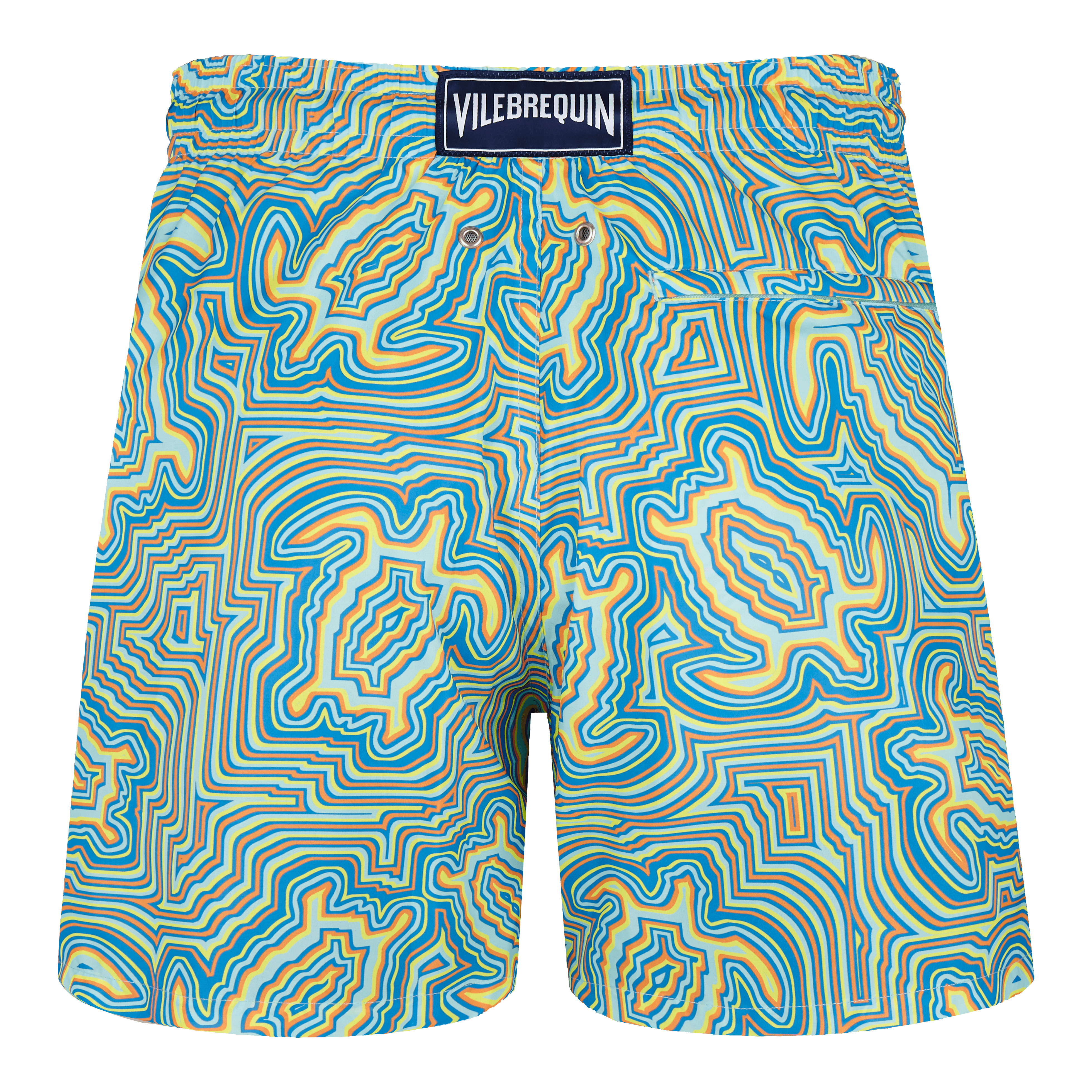 Men Ultra-light and Packable Swim Trunks Tortues Hypnotiques