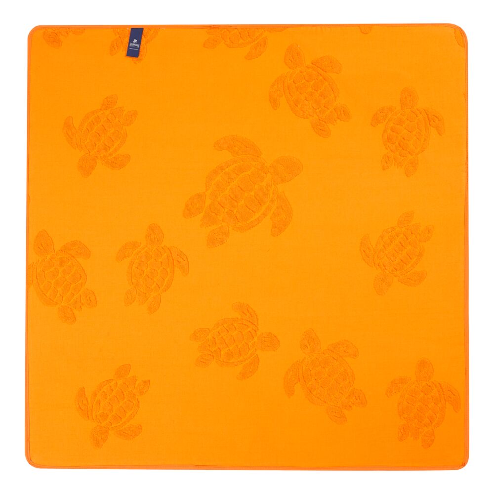 Baby Beach Towel Turtle Jacquard Solid