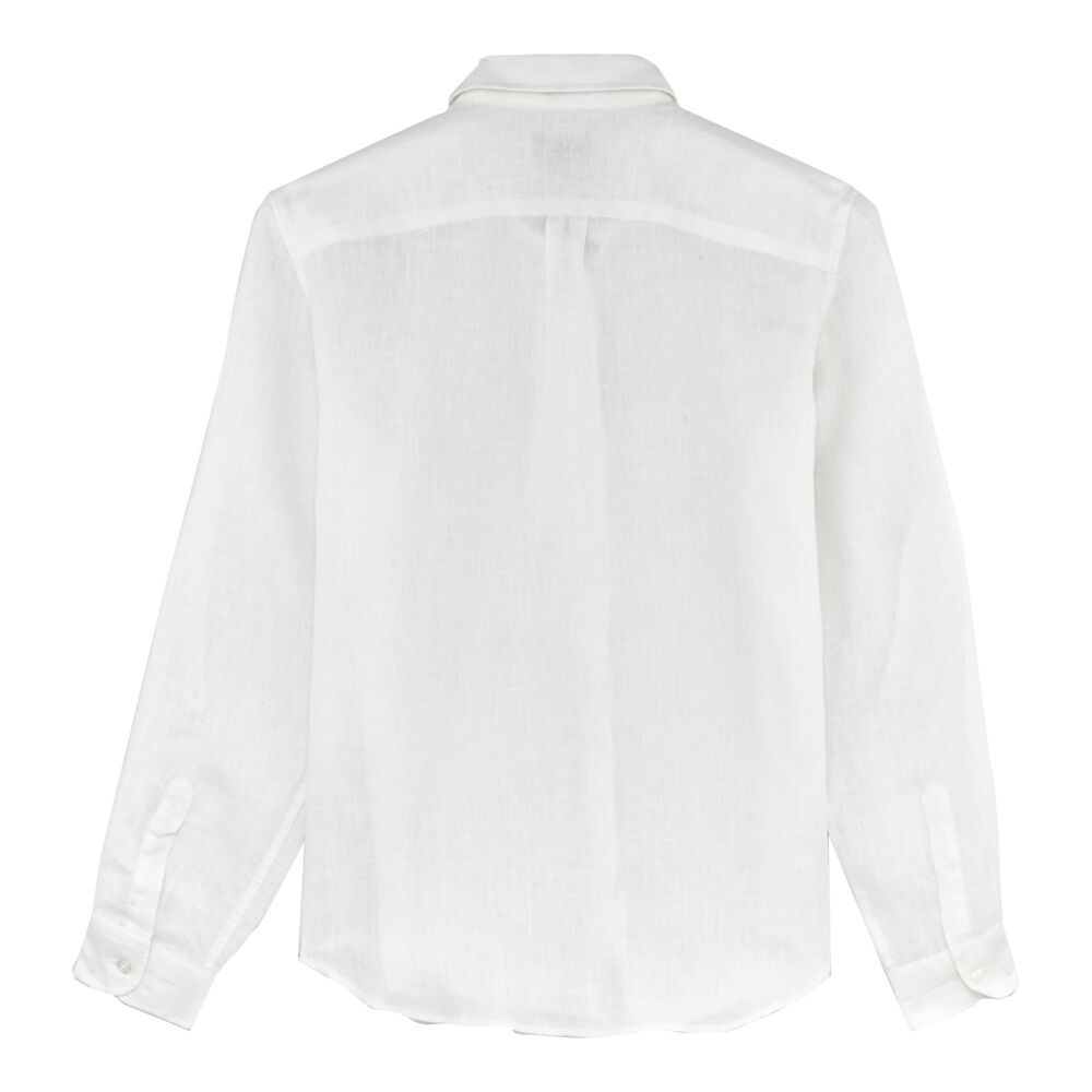 Long sleeves Linen Shirt Solid