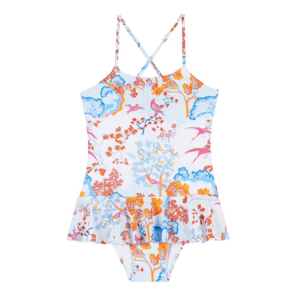 One-piece Swimsuit Peaceful Trees