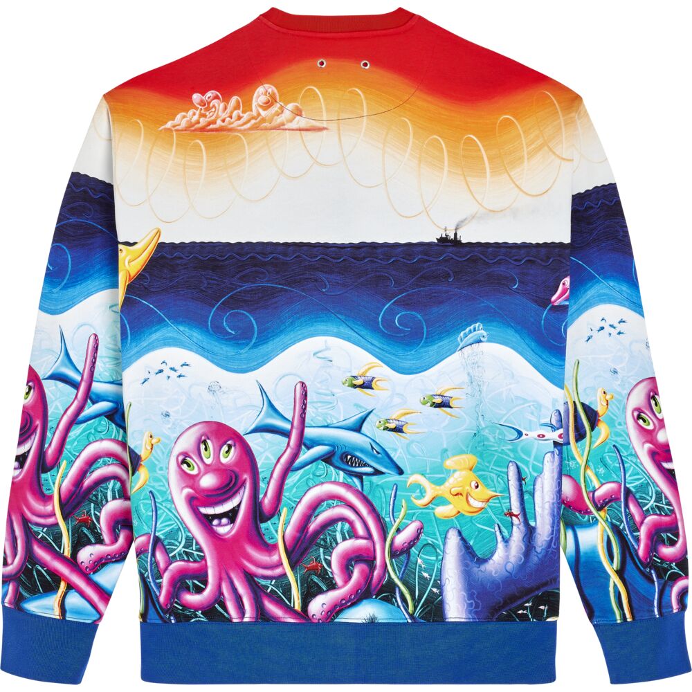 Cotton Sweatshirt Mareviva – Vilebrequin x Kenny Scharf