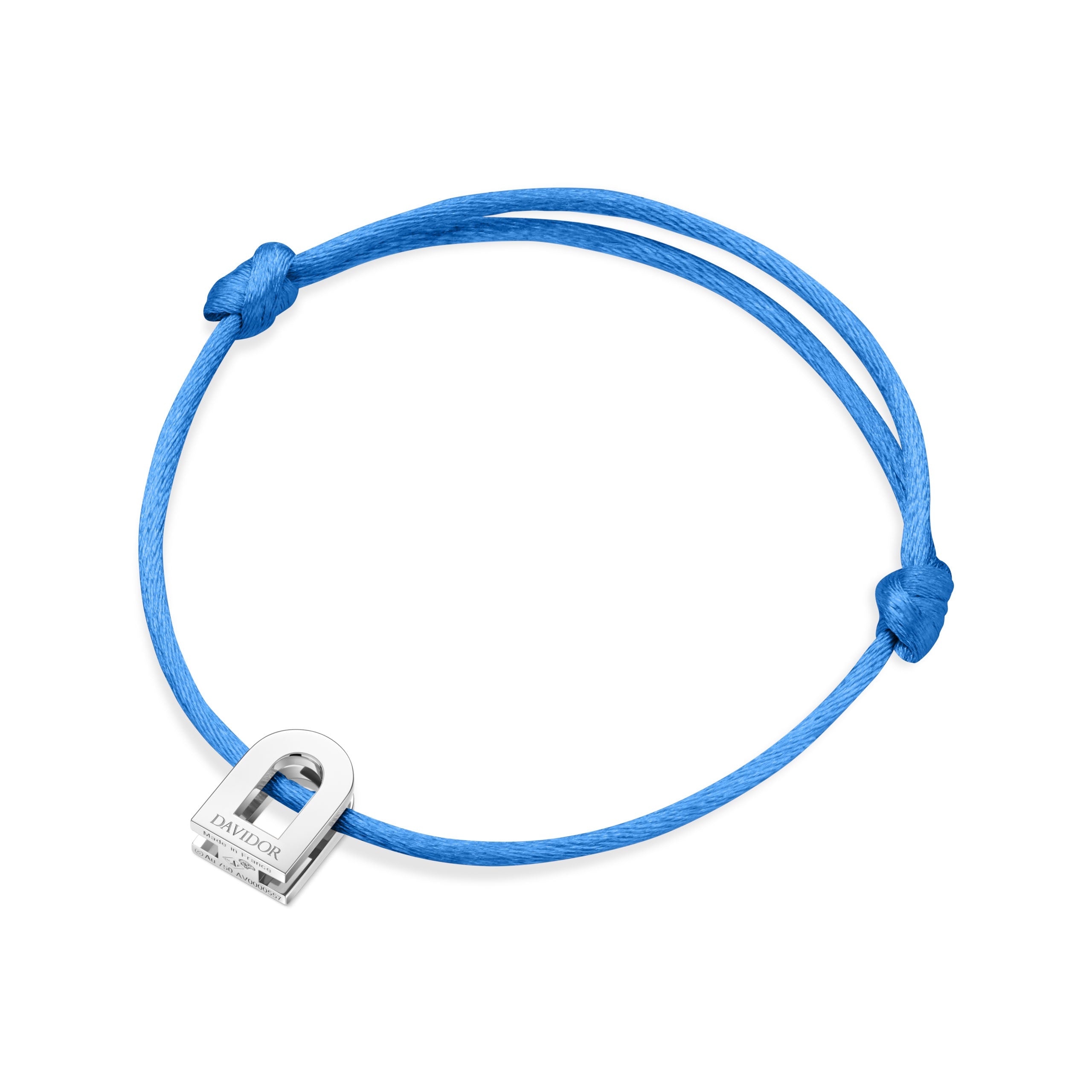 Louis Vuitton x UNICEF Silver Lockit Beads Bracelet