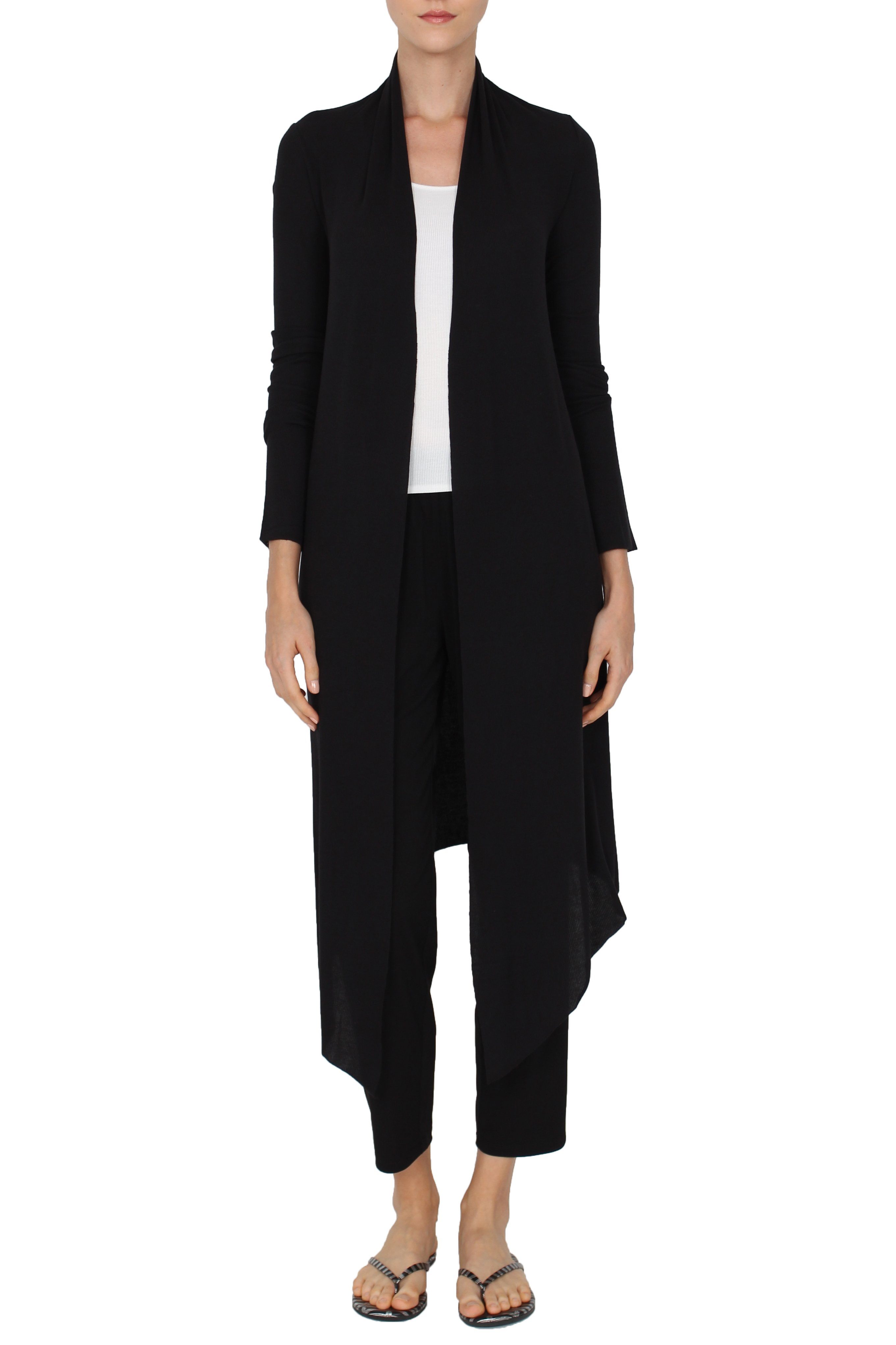 Long Silk Blend Michi Cardigan - Bal Harbour Shops