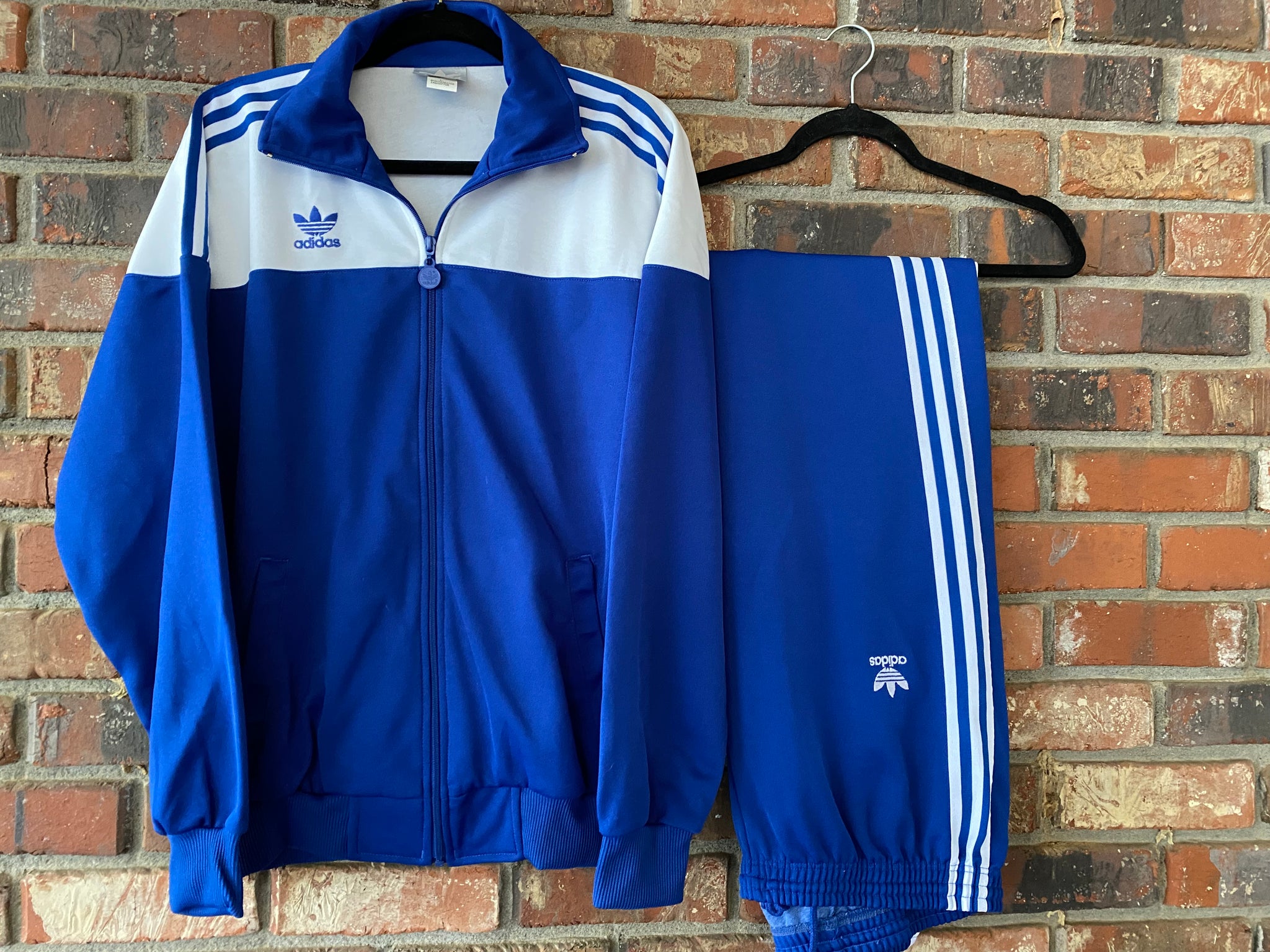 2x adidas tracksuit