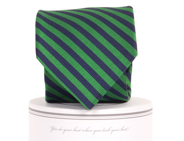 Squaw Necktie - Navy / Green