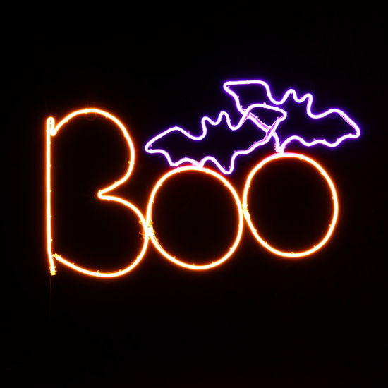 BOO Neon Sign – Peace of Mind Designs