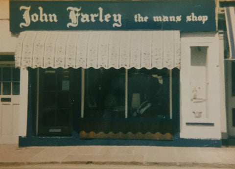 A Farley Country Attire's original shop in Tavistock, Devon