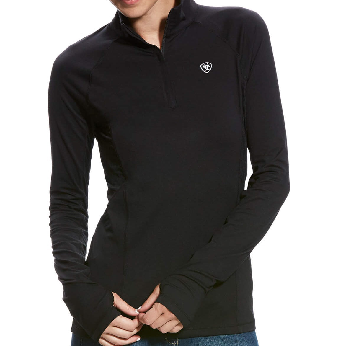 Ariat Ascent Quarter Zip Base Layer, Free UK Delivery over £25