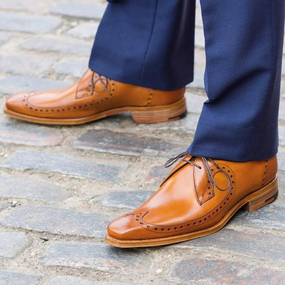 BARKER Westfield Shoes Mens Country Brogues Cedar Calf A Farley