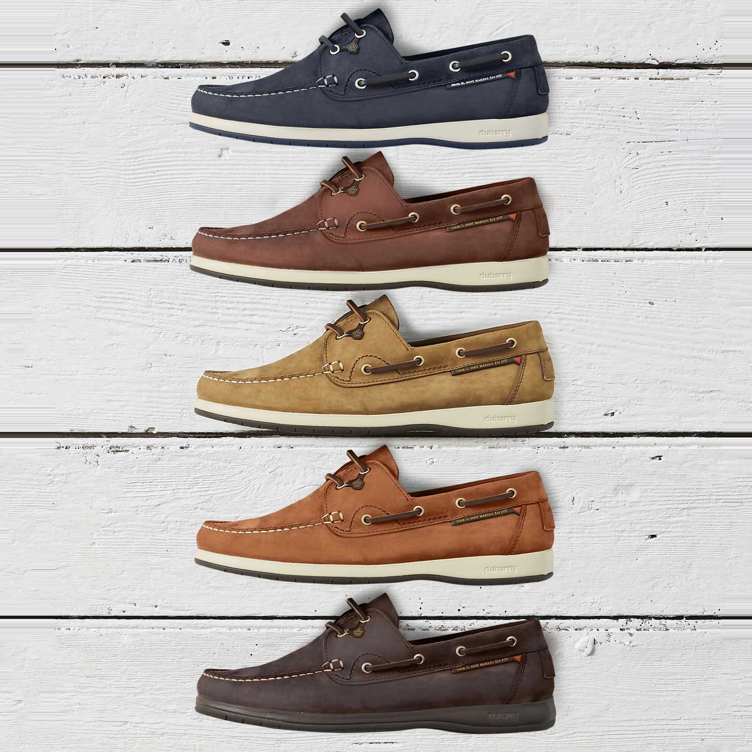 Dubarry Sailmaker X LT Deck Shoes - Men's - 5 Colour Options