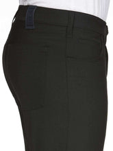 Load image into Gallery viewer, MEYER Trousers - M5 6160 Slim - Stretch Wool Five Pocket - Black
