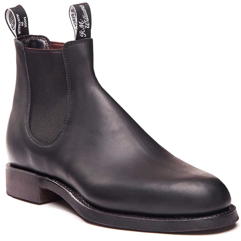 RM WILLIAMS Boots - Men's Gardener - Black – A Farley Country Attire