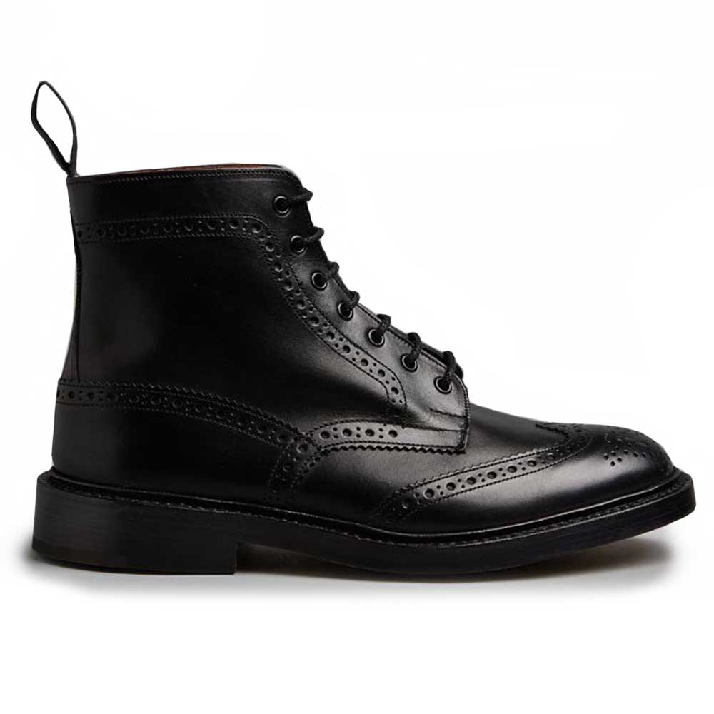 TRICKER'S Stow Boots - Mens Dainite or Leather Sole - Acorn