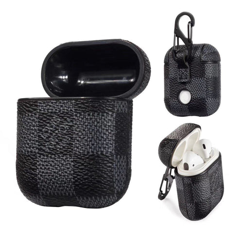 White Checkered LV Louis Vuitton Luxury High End Airpods Pro Case