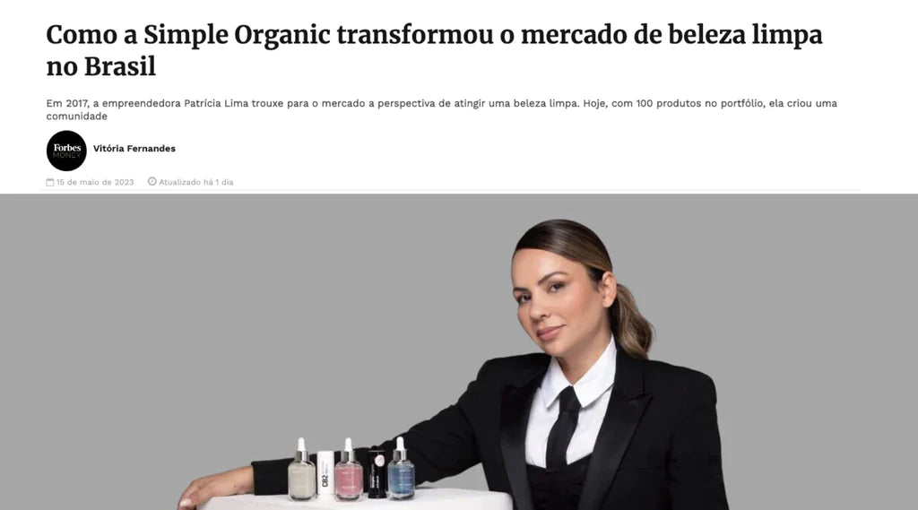Simple Organic on Forbes
