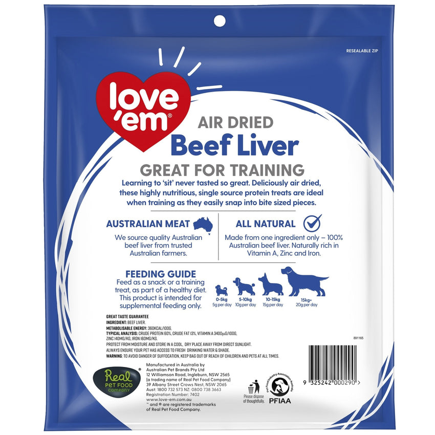 love em liver treats 500g