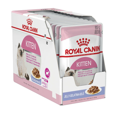 Royal Canin Kitten Jelly, 12x85g - Just For Pets Australia
